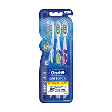ORAL B CRISSCROSS  BUY2GET1 FREE SOFT 